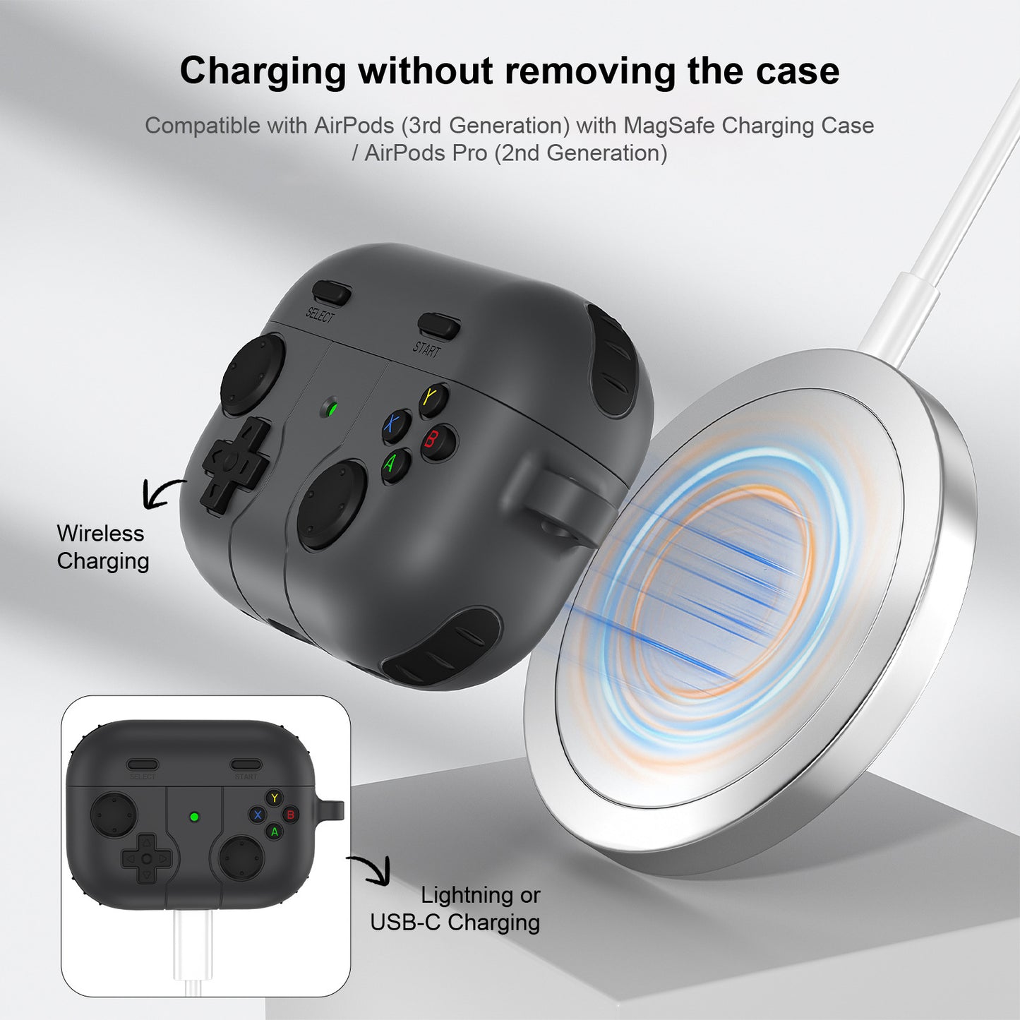 DOB SECHS Game Console AirPods Case