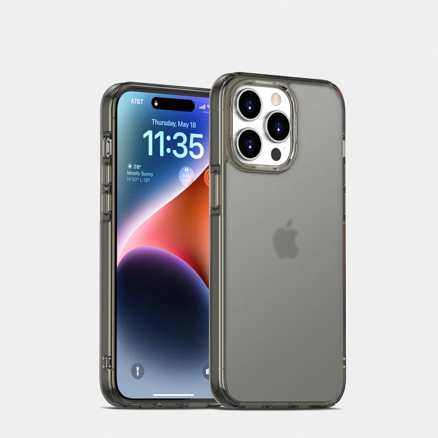 DOB SECHS Matte Shockproof Ultra Clear Wireless Charging Frosted iPhone Case